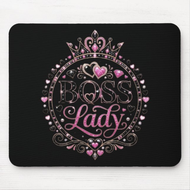 Mousepad Dama Chefe (Frente)