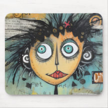 Dama de Arte 21 Encantadora e angustiado