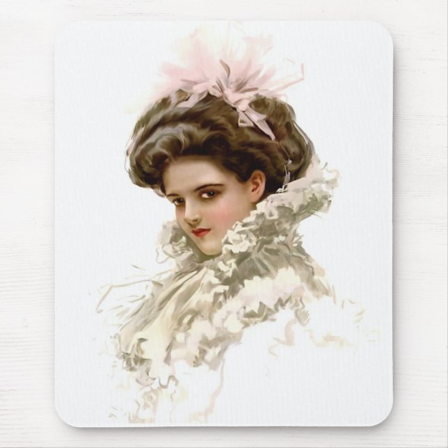 Mousepad Dama em Perfil (Frente)