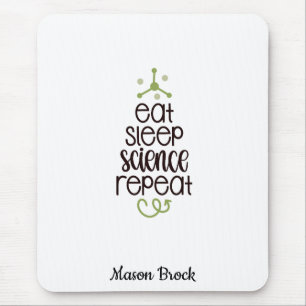 Mousepad Dama personalizada da Engraçado Escola de Ciência