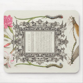 Mousepad Damas, lagartas, craveiros e poetas