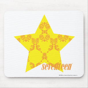 Mousepad Damasco 3 amarelos alaranjado