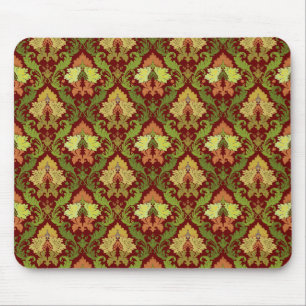 Mousepad Damasco floral elegante