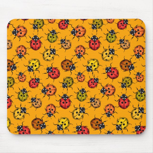 Mousepad Damascos coloridos (Frente)