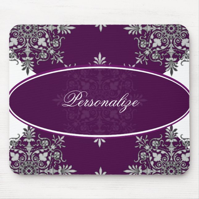 Mousepad Damask Mulberry (Frente)