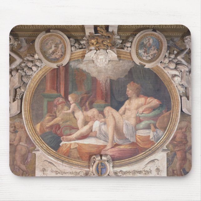 Mousepad Danae que recebe o chá do ouro (Frente)