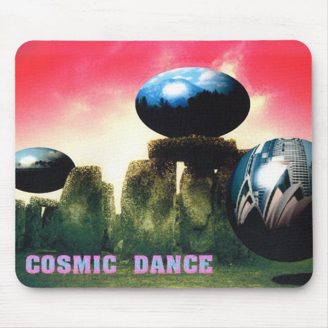 Mousepad Dança Cósmica (Frente)
