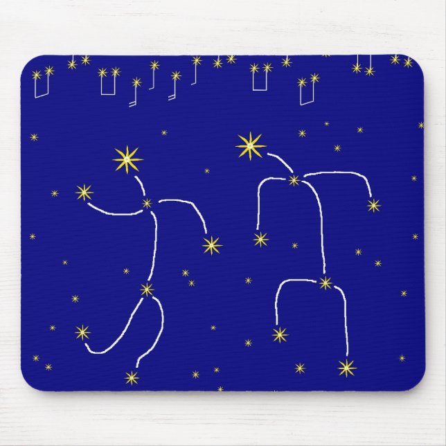 Mousepad Dança da estrela (Frente)