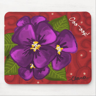 Mousepad Dança da violeta africana