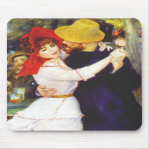 Mousepad Dança de Renoir no tapete do rato de Bougival