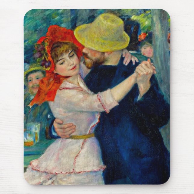 Mousepad Dança em Boudonal Pierre Renoir (Frente)