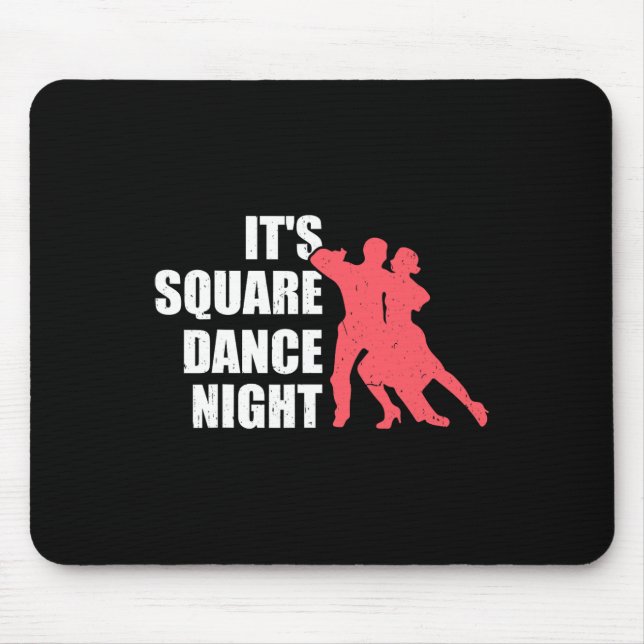 Mousepad Dança em Quadrado  (Frente)