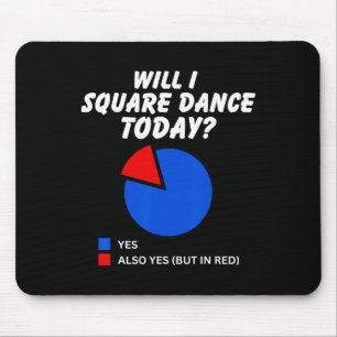 Mousepad Dança Esquadrão Hoje Sim Pie Chart Square Dan