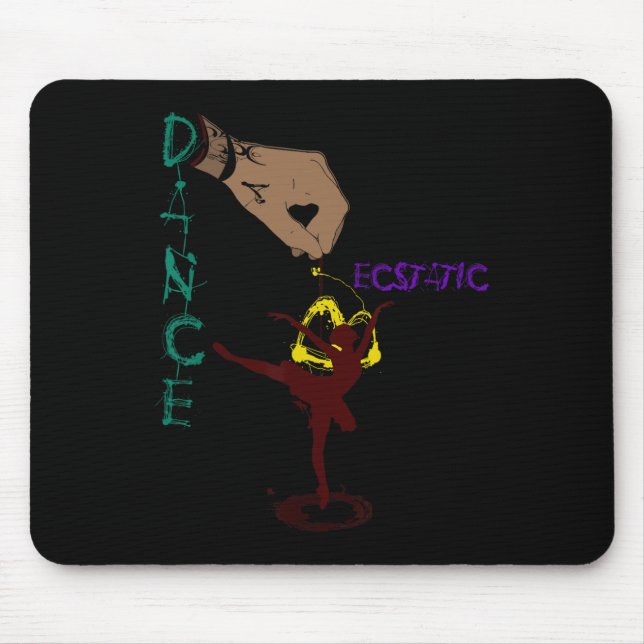 Mousepad Dança Extática Llerina Dançarina Num Tutu Freestyl (Frente)