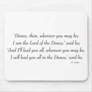 Mousepad Dança Irlandesa - Coro do Senhor da Dança