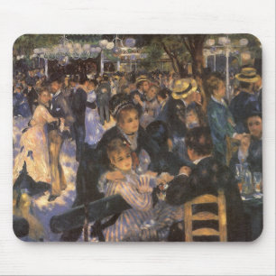 Mousepad Dança no Le Moulin de la Galette de Pierre Renoir
