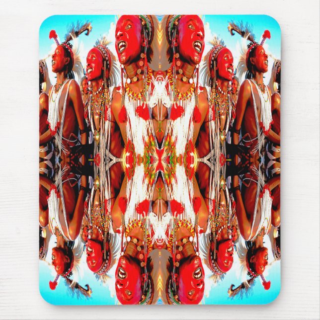 Mousepad Dança Tribal (Frente)