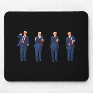 Mousepad Dança Trump 4 De Julho Trump 2025