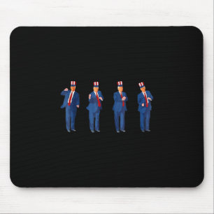 Mousepad Dança Trump 4 De Julho Trump 2025