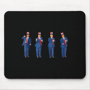 Mousepad Dança Trump 4 De Julho Trump 2025 _1