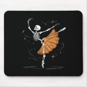 Mousepad Dançando esqueleto Llerina Llet Dance Halloween