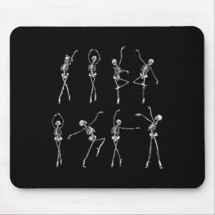 Mousepad Dançando Esqueleto Llerinas Halloween Costume Llet
