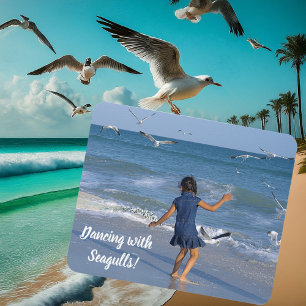 Mousepad Dançar com gaivotas