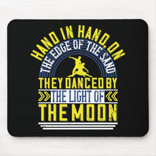 Mousepad Dançaram à Luz do Luar (Frente)
