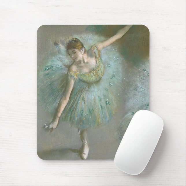 Mousepad Dançarina em Green Edgar Degas (Com mouse)