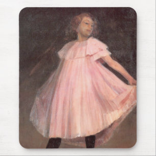 Mousepad Dançarina em um Vestido Rosa