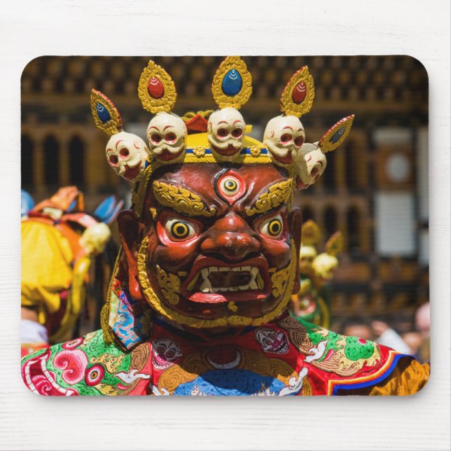 Mousepad Dançarino de Festival Disfarçado (Frente)