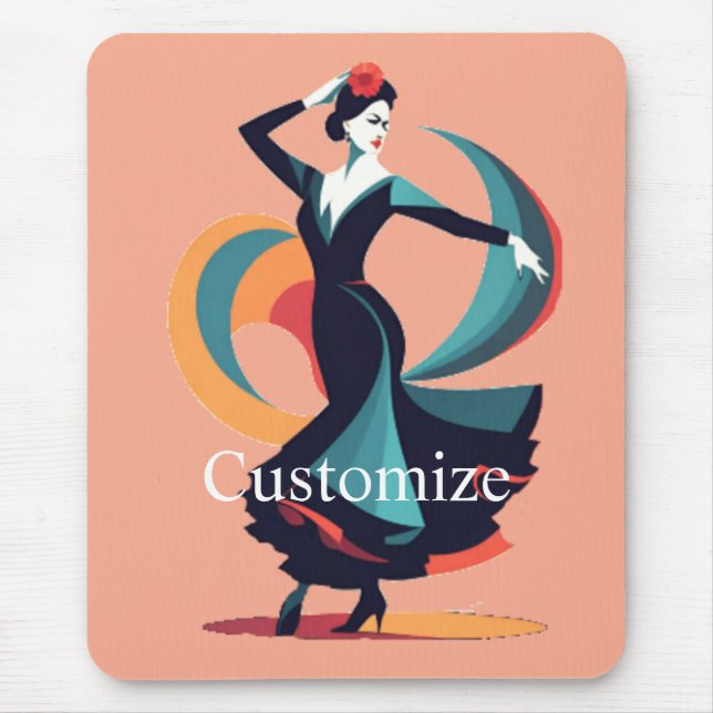 Mousepad Dançarino do Flamenco Thunder_Cove (Frente)