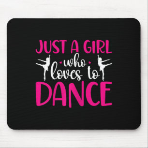 Mousepad Dançarinos Apenas Uma Menina Que Adora Dançar Ball