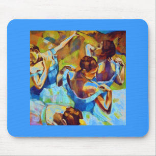 Mousepad dançarinos azuis
