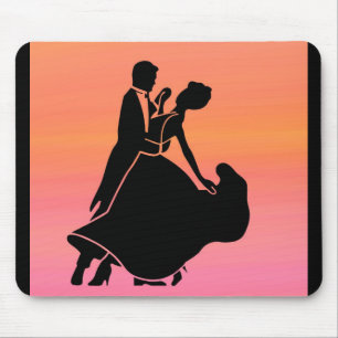 Mousepad dançarinos tropicais de sol escaldantes