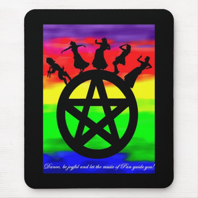 Mousepad Dance e seja alegre! (Frente)