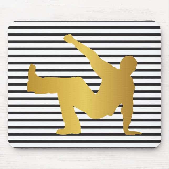 Mousepad Dance Hip Hop Break Dance Modern Strips (Frente)