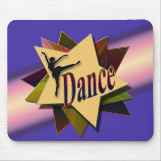 Mousepad Dance star com dançarina