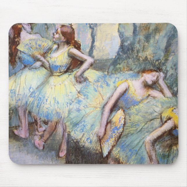 Mousepad Dancer Art Dancers, Balé Degas, pintura (Frente)