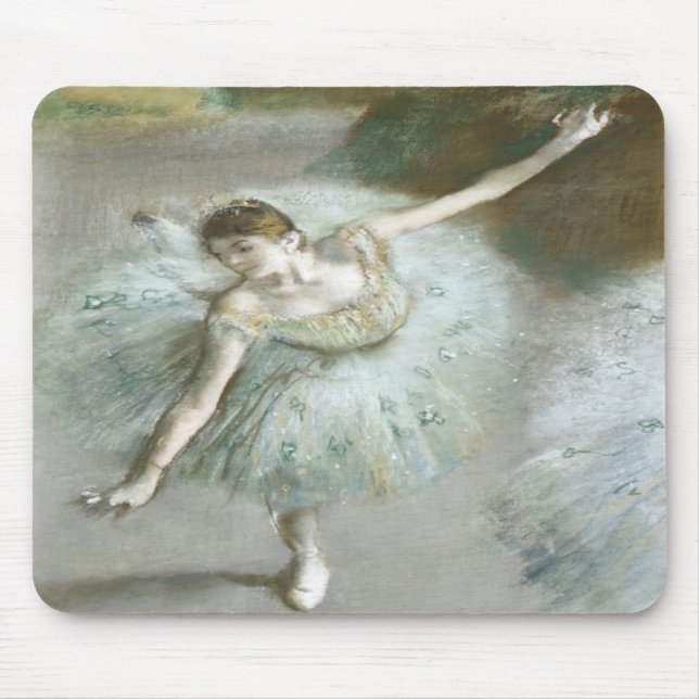 Mousepad Dancer in Green by Edgar Degas  (Frente)