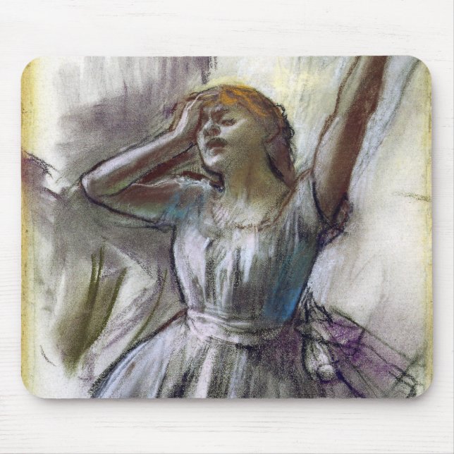 Mousepad Dancer Stretching de Degas (Frente)