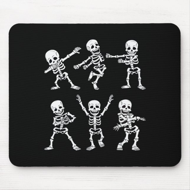 Mousepad Dancing Skeletons Dance Challenge Boys Girl Kids H (Frente)