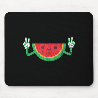 Mousepad Dancing Watermelon Funny Summer Fruit Lover