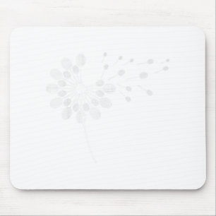 Mousepad Dandelion Badminton Racket Shirt Jogador de Badmin