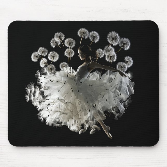Mousepad Dandelion Balé Dancer Surreal Beauty #1 (Frente)