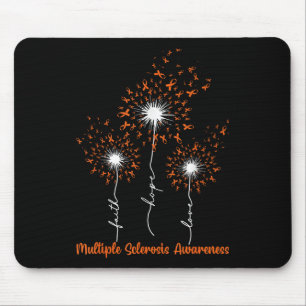 Mousepad Dandelion Faith Hope ama Múltipla Esclerose