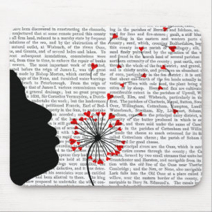 Mousepad Dandelion Hearts