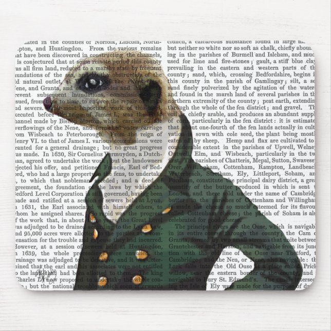 Mousepad Dandy Meerkat Portrait (Frente)