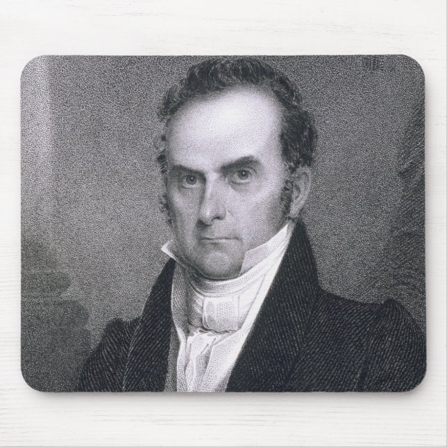 Mousepad Daniel Webster (1782-1852) (gravura) (Frente)