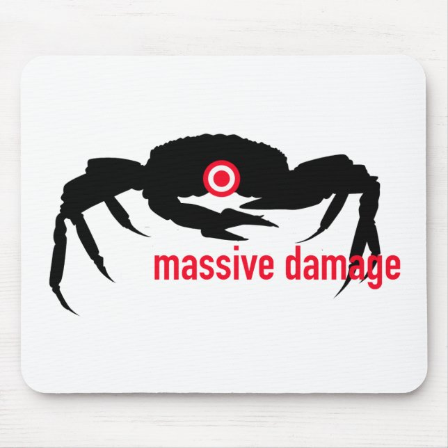 Mousepad Danos Massivos (Frente)